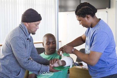 First aid training for Eden Municipality